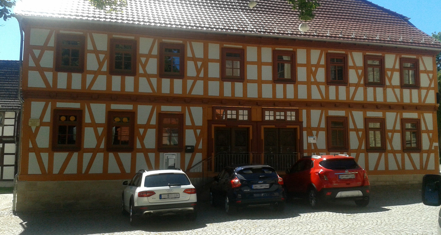 Benshausen - Fachwerkhaus Markt 5 & 5a, Dach- und Fassadensanierung